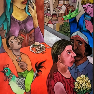 Gurcharan Singh, Untitled, Size 24 x 36 Inches, Acrylic on Canvas