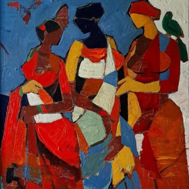 Sanjiv Sankkpal, Untitled, Acrylic on canvas, 30 x 24 Inches